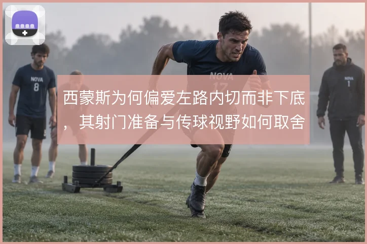 西蒙斯为何偏爱左路内切而非下底，其射门准备与传球视野如何取舍